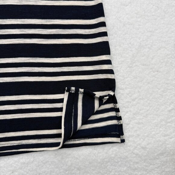 Weekend Suzanne Betro Striped Top Tie Sleeves & Back Nautical Plus Size 3X NWT - Picture 5 of 10